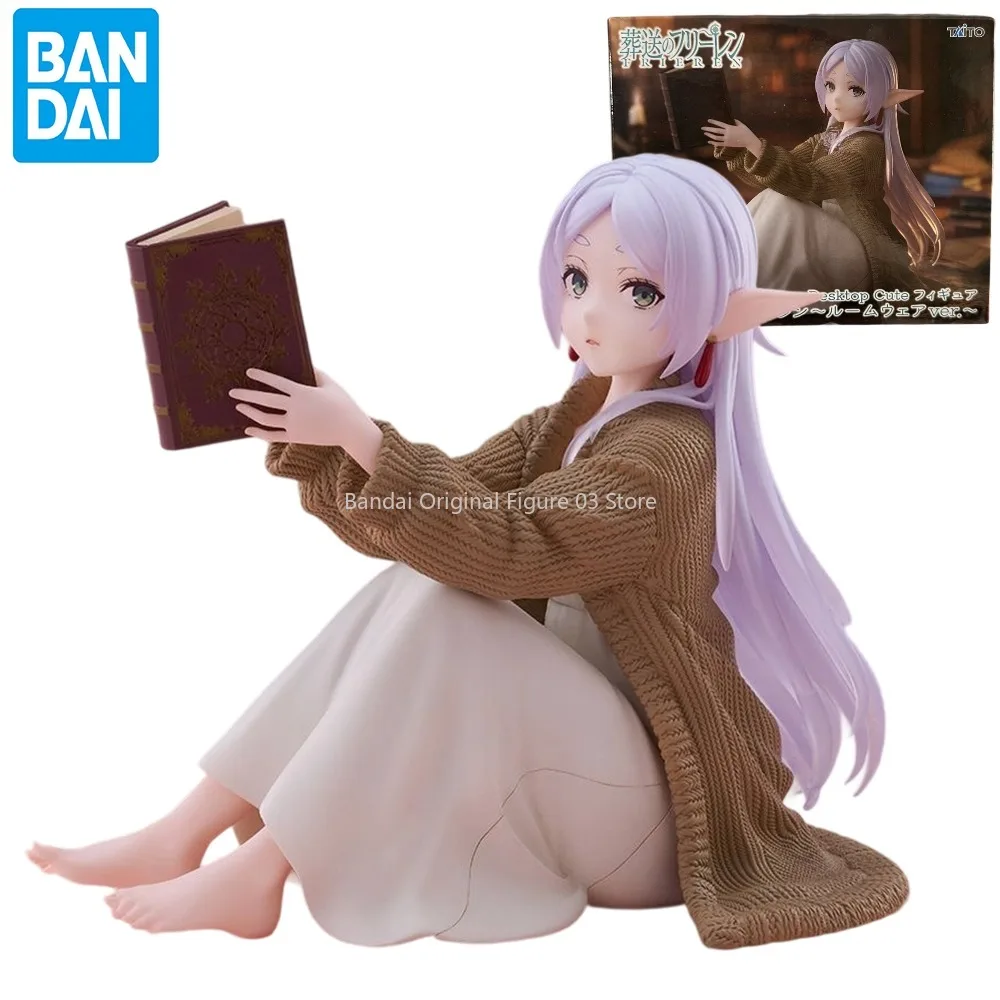 

Original Genuine TAITO Frieren: Beyond Journey's End 13cm Frieren Sitting Posture Figures Collection Figures Model Toys