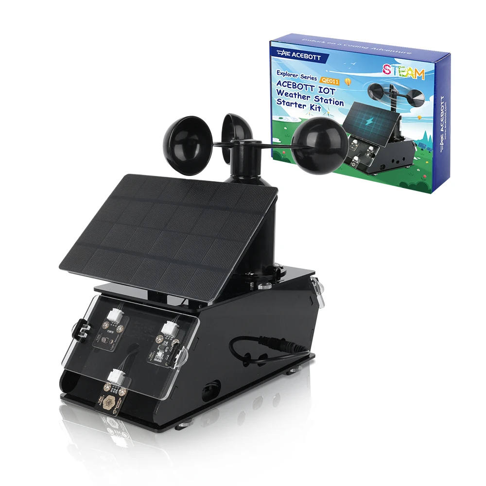 KUONGSHUN Leeftijd 8+ Educatieve kit Smart Solar Tracker System Tracking Starter Kit voor Arduino STEM
