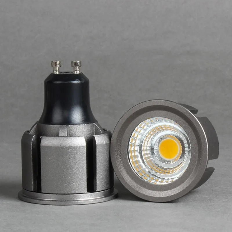 1pcs Super Bright GU 10 Bulbs Light Dimmable LED 85-265V 9W 12W GU10 COB LED Lamp Light GU10 LED Spotlight