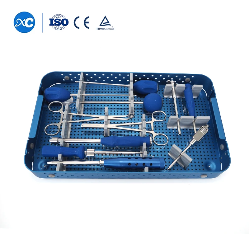 Veterinary Spine Fixation Sys T E M Titanium Pedicle Screw Instrument Surgery Veterinary Instrument Set