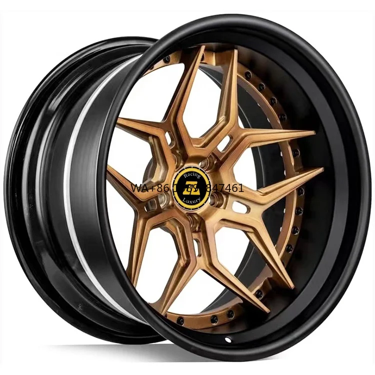 

for 17 18 19 20 21 22 23 24 Inch 2 Piece 3 Piece Silver Passenger Car Tires Custom Forged 5x120 Alloy Wheels