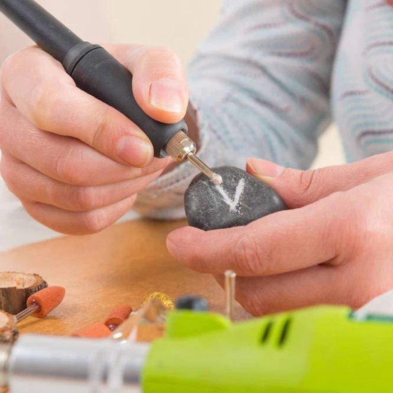 45Pcs Diamond Engraving Accessories Set Routing Bit Circular Saw Blade Diamond Burr Bits For Dremel Attachment