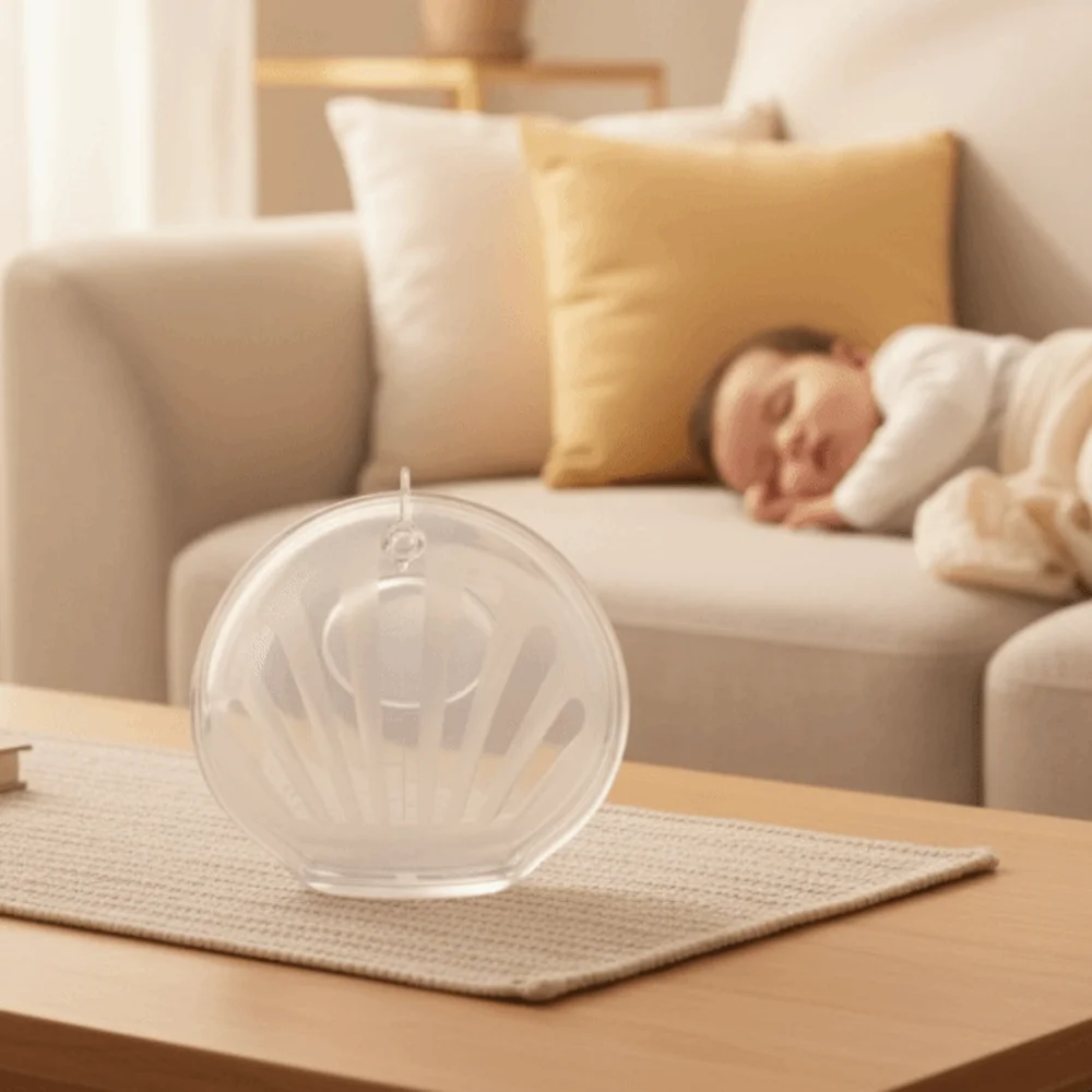 جهاز حليب الثدي من السيليكون الناعم القابل لإعادة الاستخدام ومضاد للتسرب ويمكن ارتداؤه، واقيات الثدي المحمولة بدون استخدام اليدين وقابلة لإعادة الاستخدام