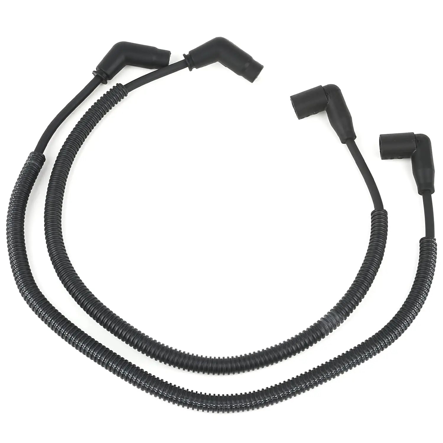 

2 шт. провода для свечей зажигания с колпачками для Can-Am Commander Maverick 800 1000 Defender TRAXTER HD8 HD9 HD10 420665333 420265020