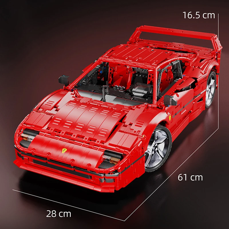 IN STOCK 4026pcs MOC Technical City Classic Sports Car F40 Building Blocks Brick Model Toys for Children Birthday Gift Set