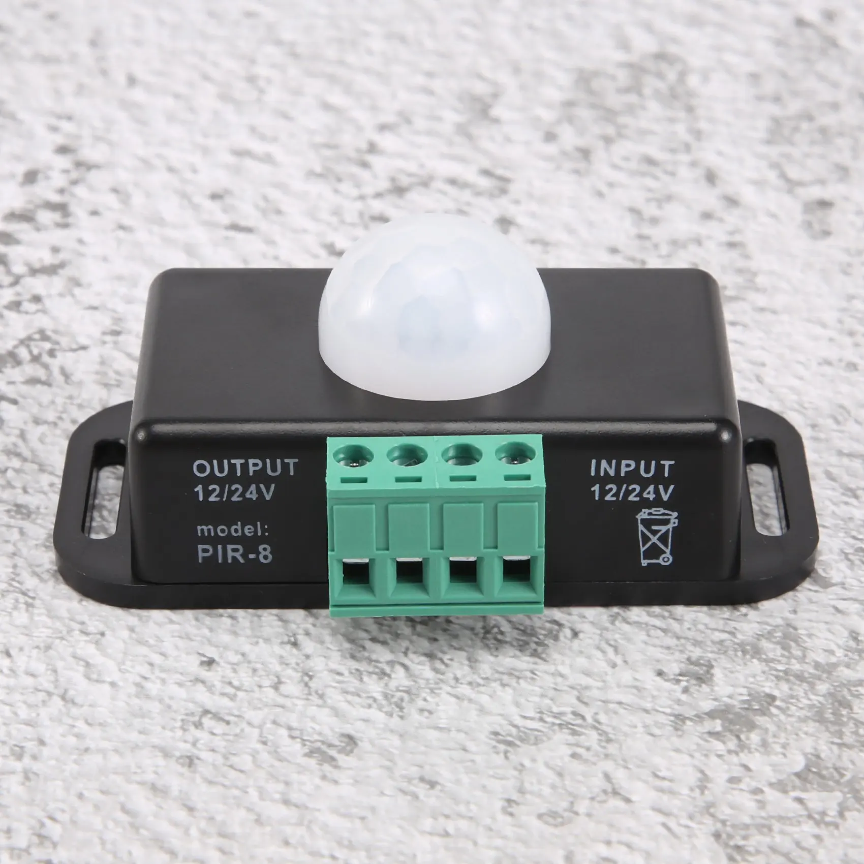 B62B-Motion Sensor Switch, 12V 24V PIR Sensor LED Switch Controller For Flexible LED Strips Light, 2 Pack