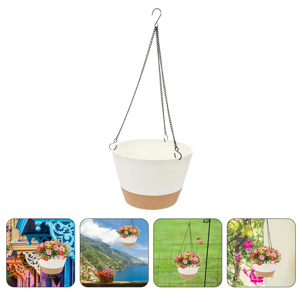 

Hanging Planter Pot Rustic Flower Basket For Indoor Outdoor Garden Succulent Wall Planter Balcony Flowerpots Wall Plant Holders