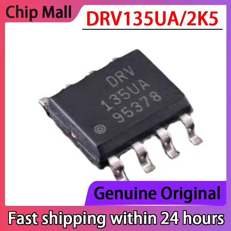 

2PCS DRV135UA DRV135UA/2K5 Audio Amplifier Chip Packaging SOP8 Brand New Original