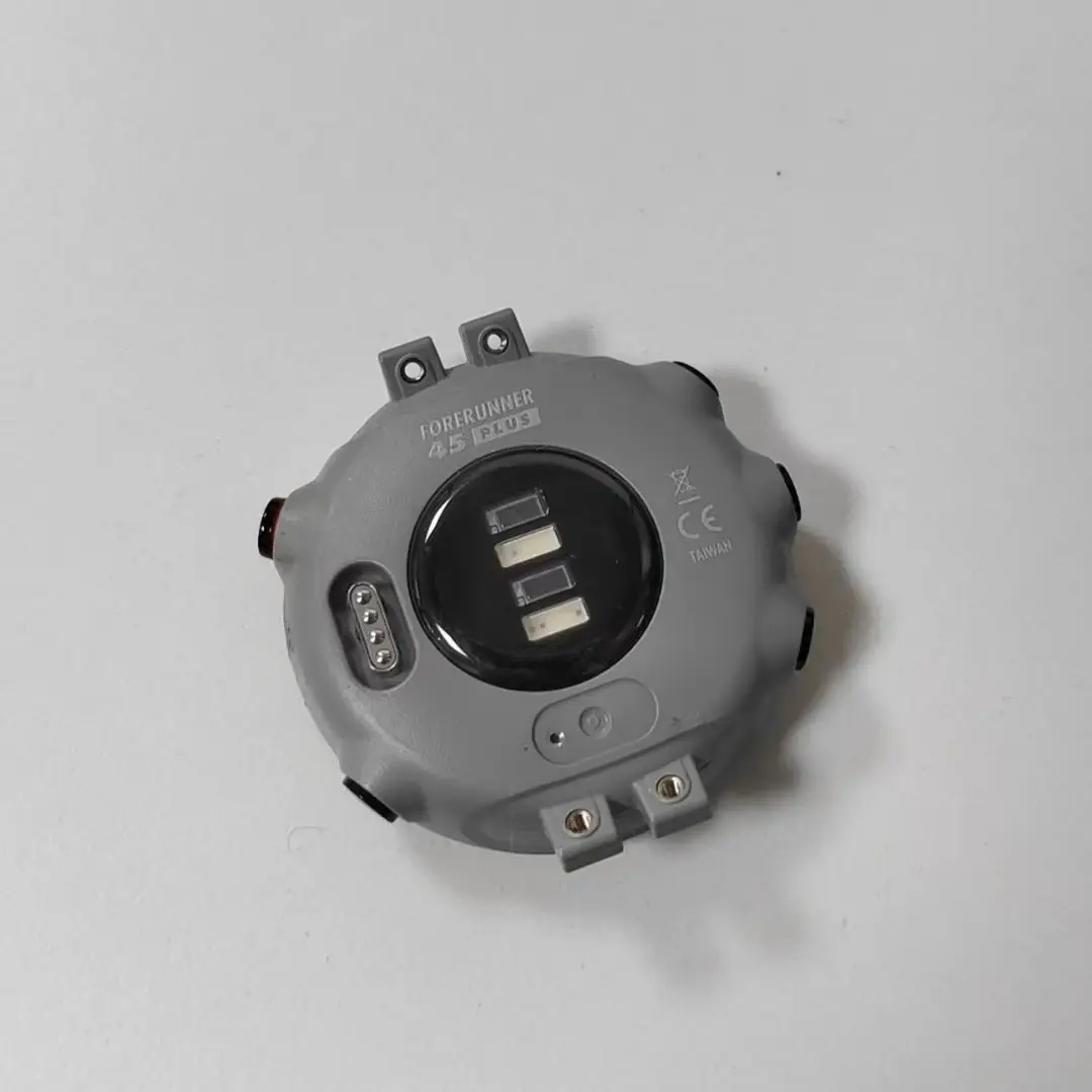 Grey Back Cover Applicable To GARMIN Forerunner 45 Plus Rear Cover Without Battery Rear Cover Replacement Part