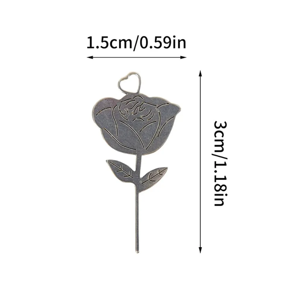 Corrosion-resistant Rose Shape Stainless Steel Needle Rust Resistant Rose Shape Card Retrieval Needle Stainless Steel