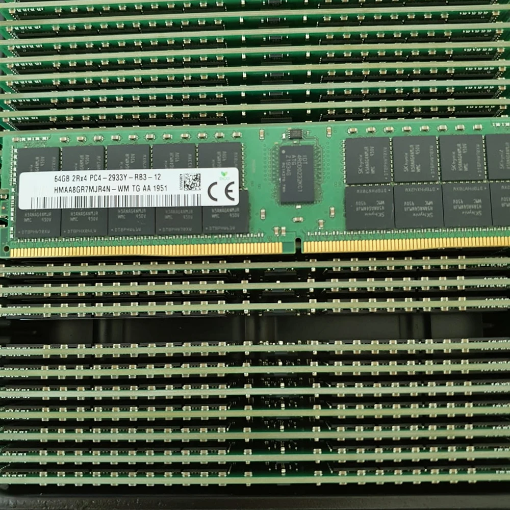 

1 шт. 64G 2RX4 PC4-2933Y для серверной памяти SKhynix HMAA8GR7MJR4N-WM