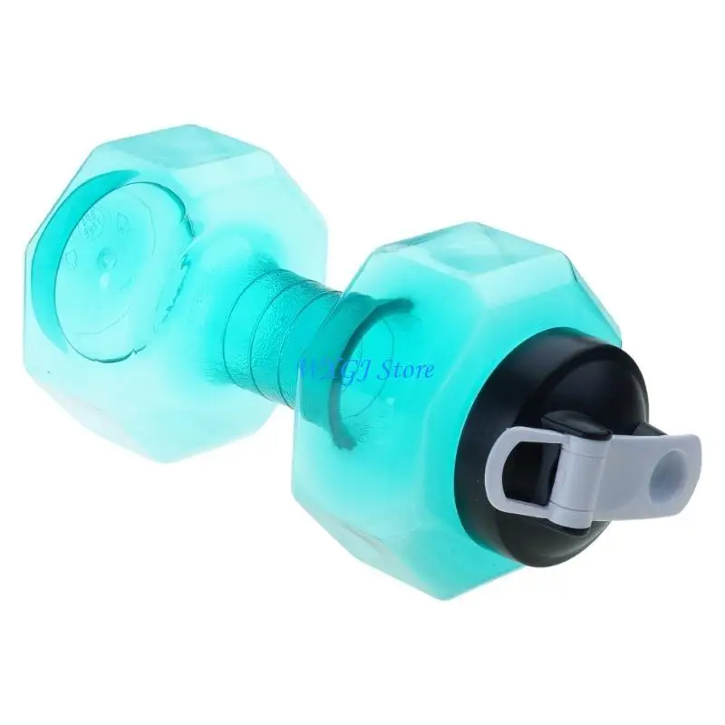 37JE Multifunctional Fitness Water Bottles Convertibles to Dumbbells with Secures Lock