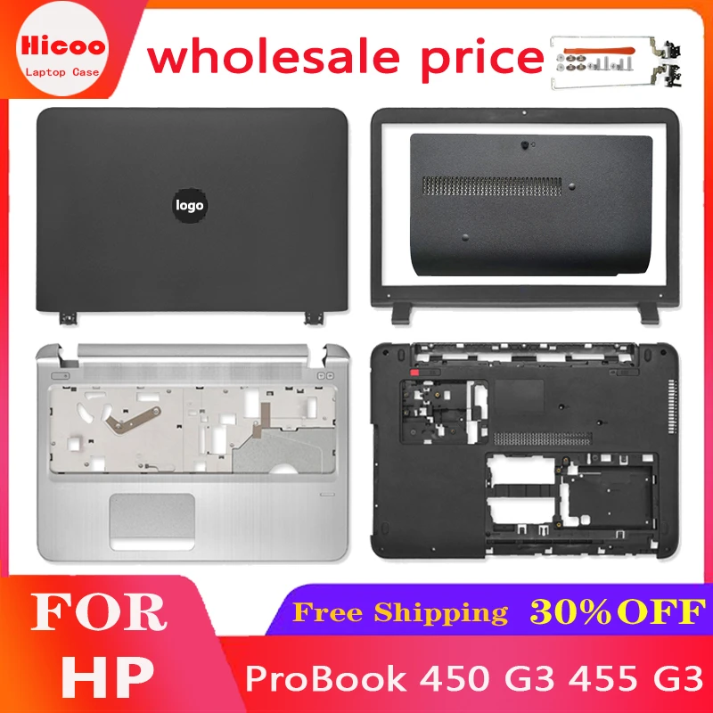 

LCD Casing Laptop Baru/Bezel Depan/Penutup Engsel/ Tangan/Casing Bawah/Penutup Pintu Bawah For HP ProBook 450 G3 455 G3