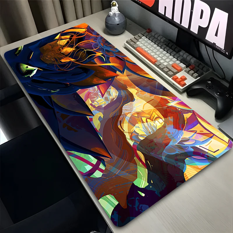 Mouse Pad PC Non Slip Rubber HD Mousepad Fantasy Monster Laptop Gamer Cabinet Keyboard Pad Office Computer Gaming Desk Mouse Mat