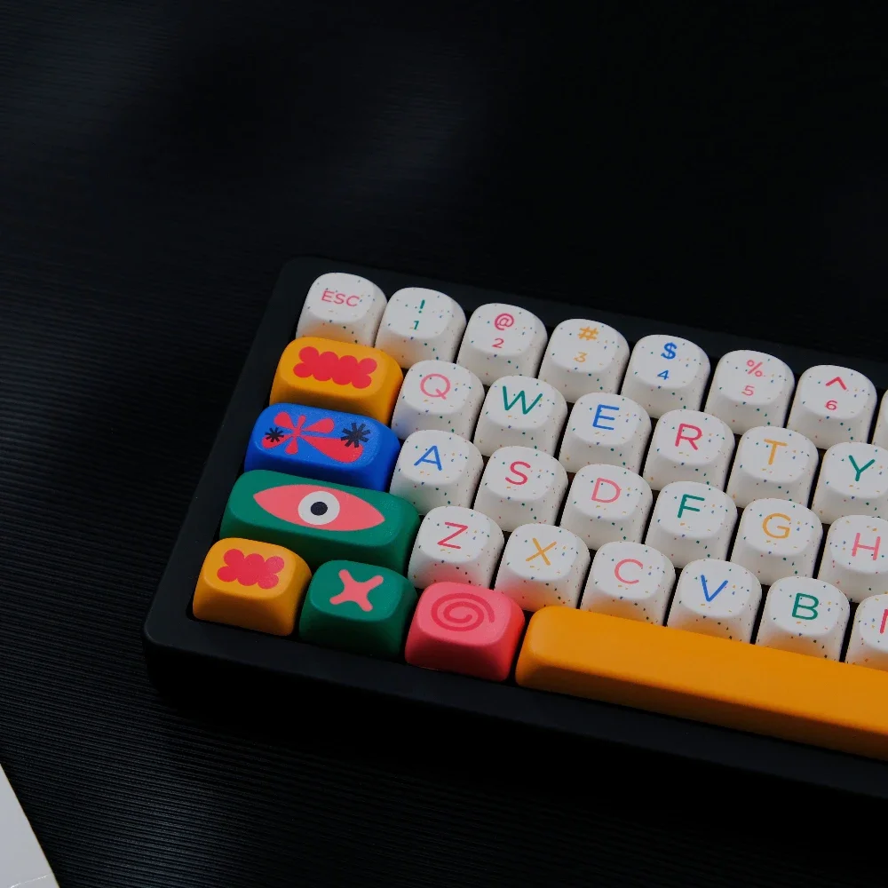 126 Keys/set PBT XOA Profile Keycap GMK CYL Motif Keycaps Dye Sub GMK Clone Keycap For 61 68 75 84 87 96 98 104 108