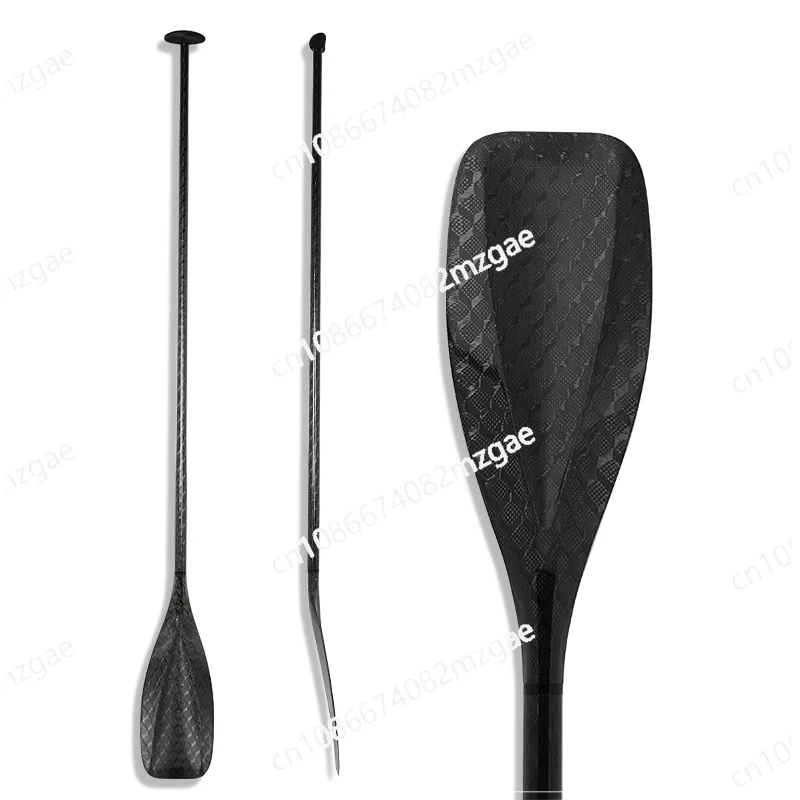 SUP Paddle Surfing Paddle Boarding EVA Handle Carbon Shaft 1-piece Carbon Fiber Stand Up Paddle