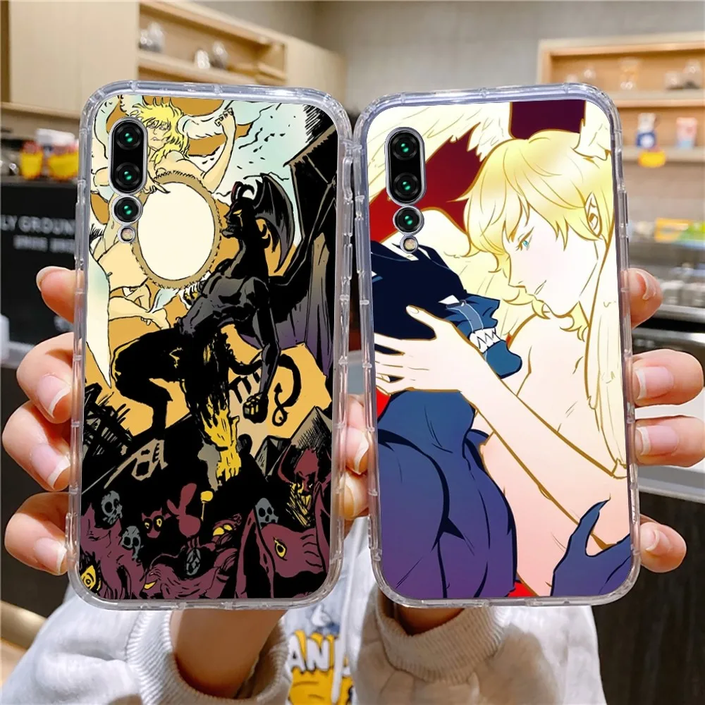 Чехол для телефона с рисунком из аниме Devilman Crybaby для Xiaomi 11 Redmi Note 11 5G 8T 9A 9 10T Note8Pro Note9 12SUltra, прозрачный чехол