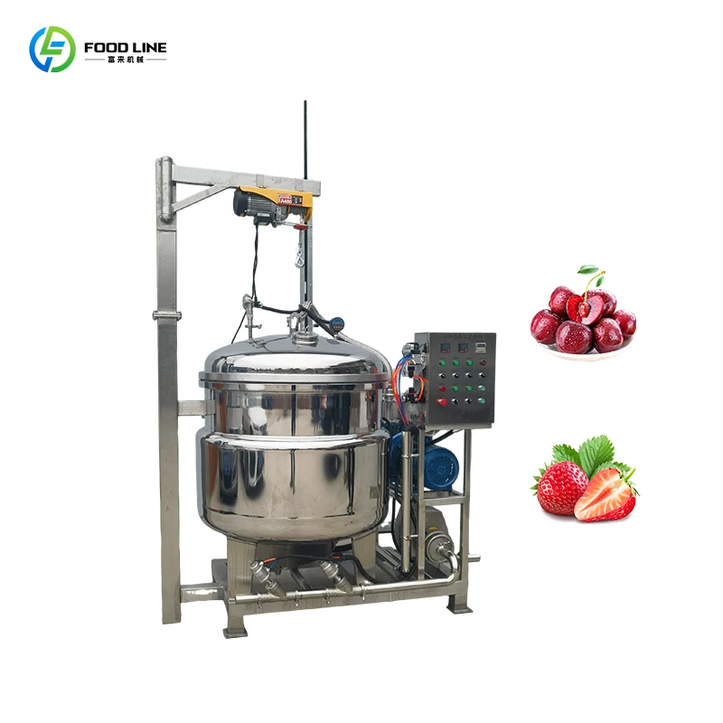 Advanced Sugar Impregnation Tank Pressure Kettle Boiler Cooking Pot Vacuum Sugar Dipping Pot