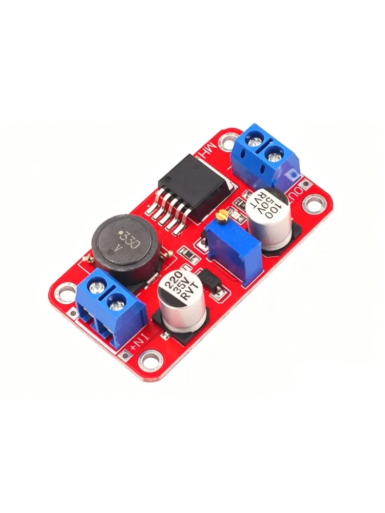 Moduł zasilacza DC-DC Step Up XL6019 5A, przetwornica podwyższająca napięcie 3.3-35V na 5V 6V 9V 12V 24V, regulowany regulator wyjściowego napięcia. — zdjęcie produktu 2