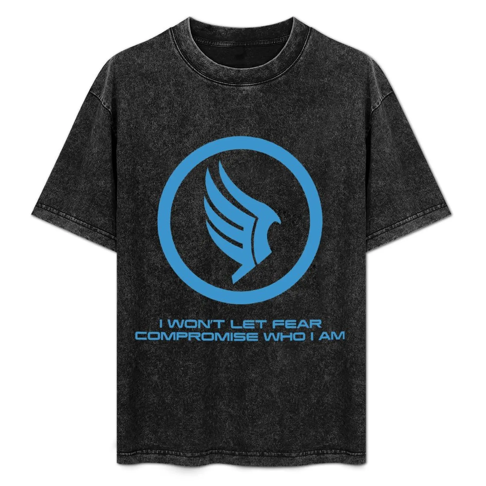 

Mass Effect Commander Shepard Paragon Quote T-Shirt Plus Size Gym Sports T-Shirt