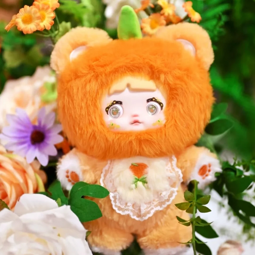 Nommi V3 Colorful Fruit-Themed Dolls Plush Blind Box - 10 Styles Cute Animal Keychain Accessoriessoft Plush Doll Bag Decoration