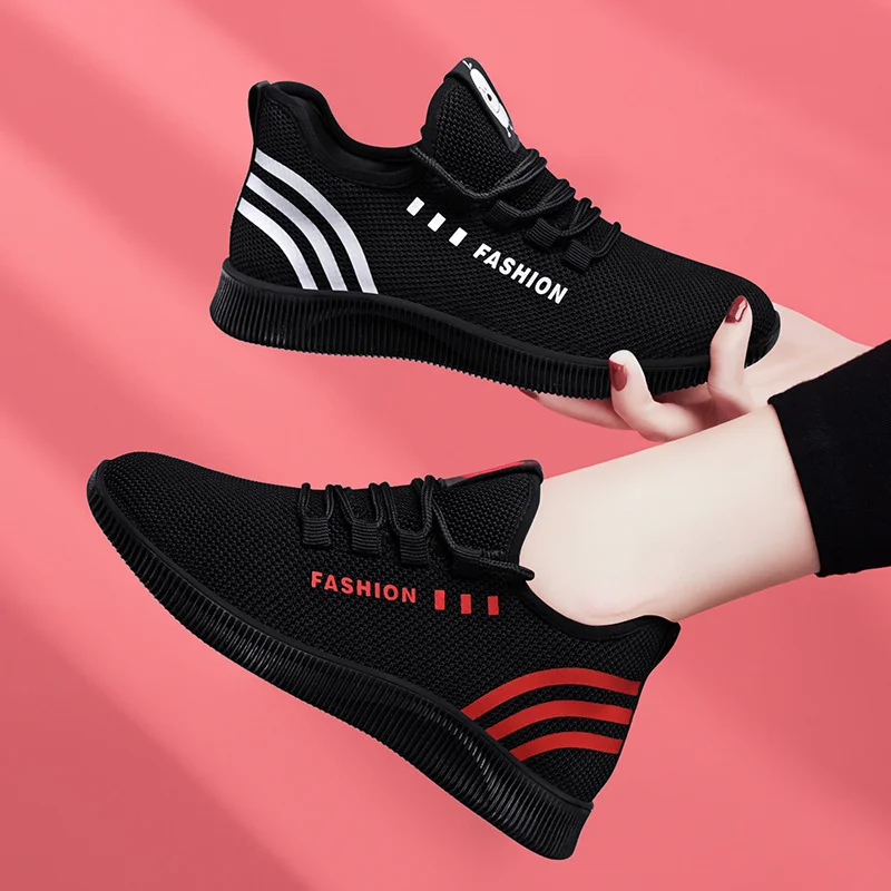 

2023 Winter New Women Casual Shoes Breathable Mesh Platform Sneakers Women New Fashion Mesh Sneakers Shoes Woman Tenis Feminino