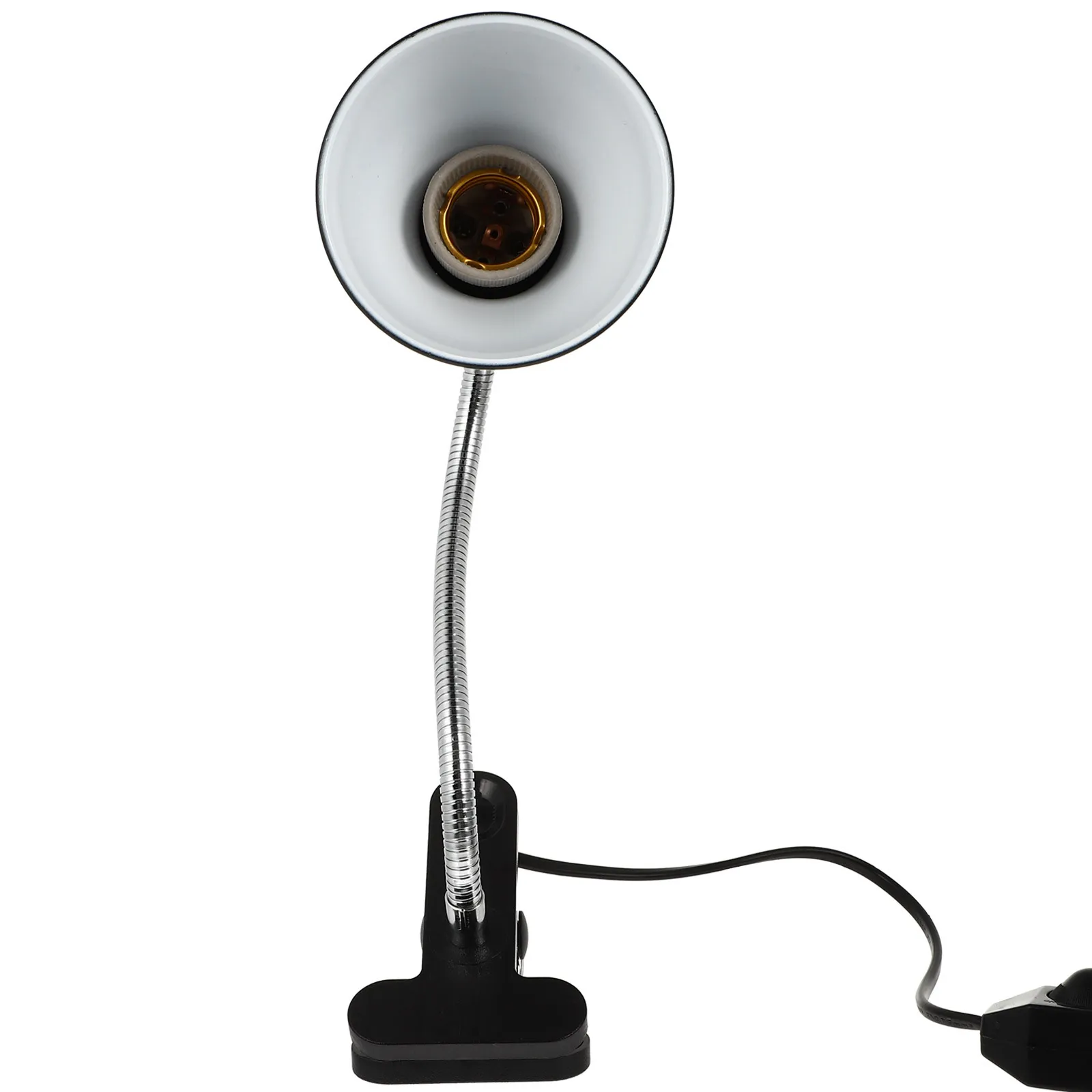 

Sunbathing Lamp Shade For Reptile Adjustable Wide Mouth Anti-Slip Clip Eu Plug Basking Light Stand Tortoise Drying