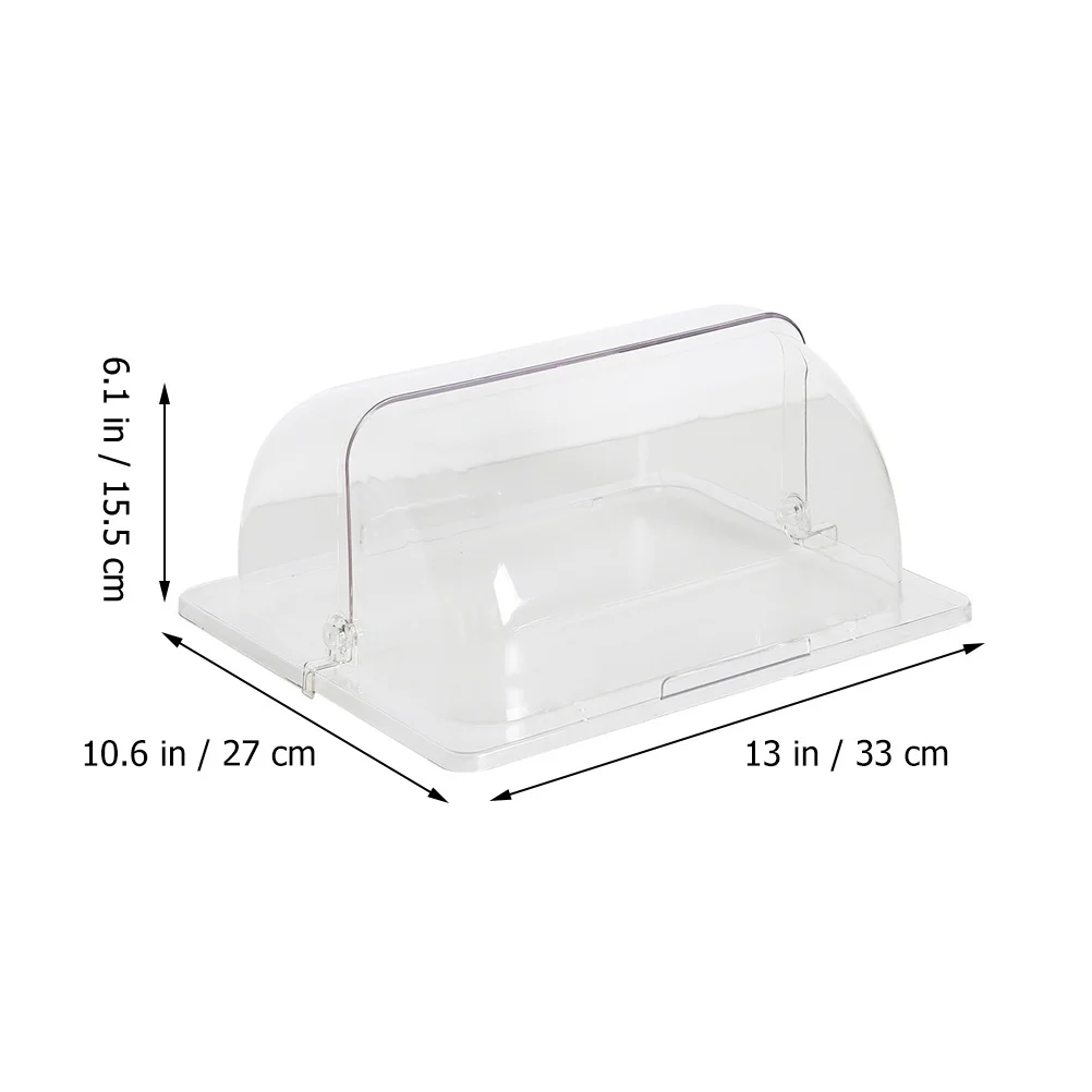 Cover Dome Cake Display Dessert Pastry Case Tent Stand Clear Tray Lid Plate Bakery Acrylic Pan Showcase Cloche Bread Cupcake