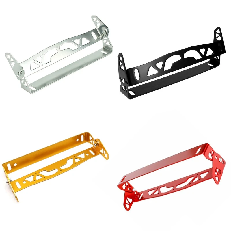 Custom License Plate Frame Quality Aluminum License Plate Cover Auto Metal Decoration Water-resistant Quick Installation