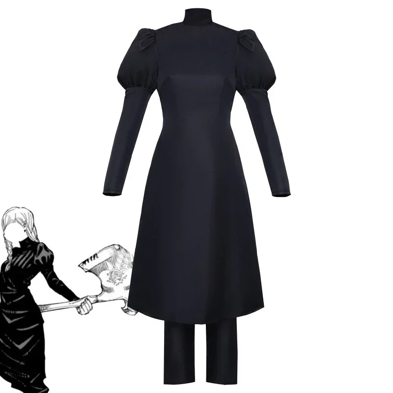 

Anime Jujutsuu Kaisen Cosplay Costume Meimei Gojo Satoru Cos Outfits Elegant Dress Set for Women Halloween Carnival Party Event