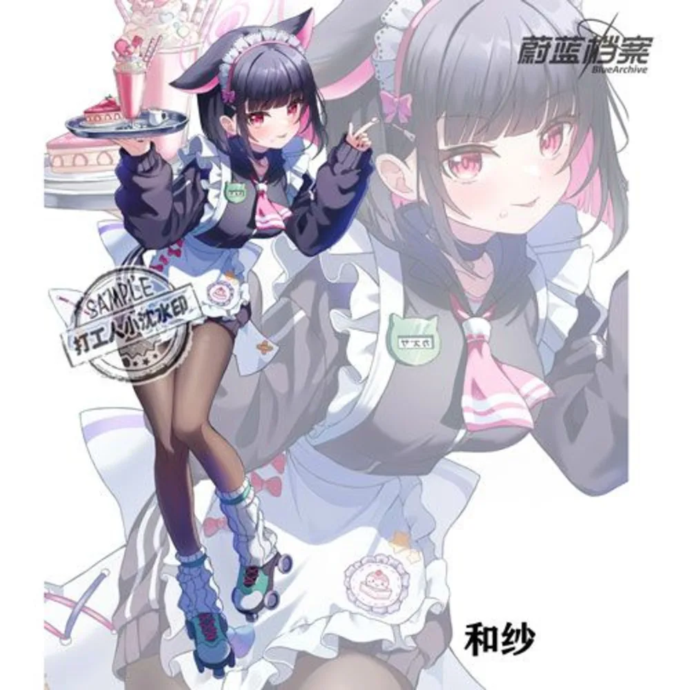 

Anime Blue Archive Kyoyama Kazusa Acrylic Stand Ornaments Action Figures Cartoon Model Christmas Gifts Girls
