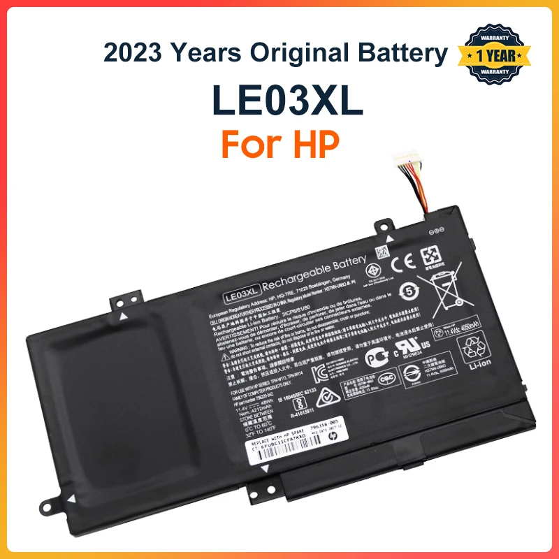 Imagem -01 - Bateria para hp Envy Le03xl Le03 X360 M6-w102dx W102dx 796356005 Hstnn-yb5q Hstnn-ub60 Hstnn-ub6o Pb6m bateria para hp envy le03xl le03 x360 m6 w102dx w102dx 796356005 hstnn yb5q hstnn ub60 hstnn ub6o pb6m 01