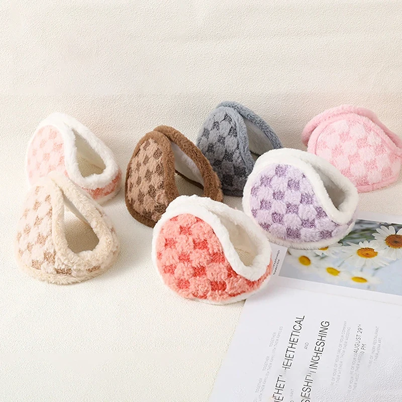 ファッション防寒秋冬イヤーマフ厚く暖かいぬいぐるみ女性男性イヤーマフ防風快適な耳カバーユニセックス