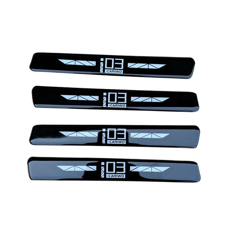 

For Chery ICAR 03 Special carbon fiber pattern scratch resistant decorative sticker for door handle stickers