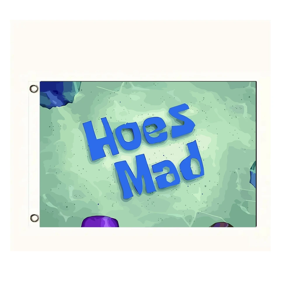 

Hoes Mad Flag Funny Banner Outdoor Advertising Decoration 90*150cm Polyester Hanging