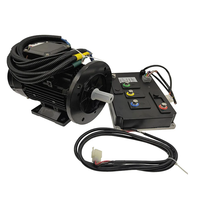 Motore CC senza spazzole BLDC ad alta potenza 3KW 3000rpm 24V 48V con controller