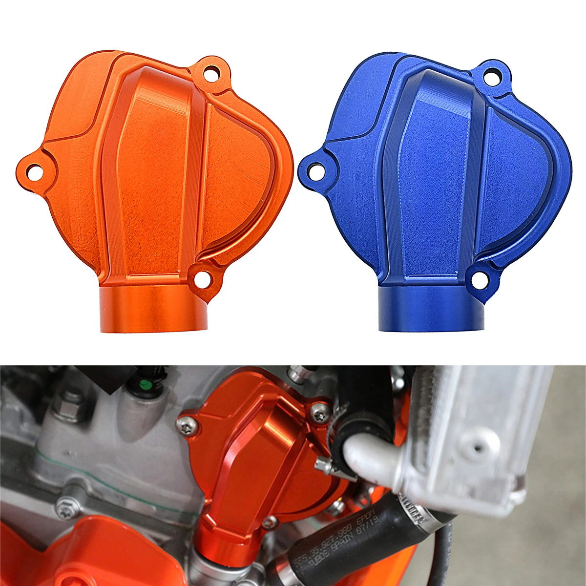 

Motocross CNC Exhaust Valve Control Cover For KTM XC SX XCW WXC Six Days TPI Husqvarna TE TC TX 250 300 2014-2021 Dirt Pit Bike