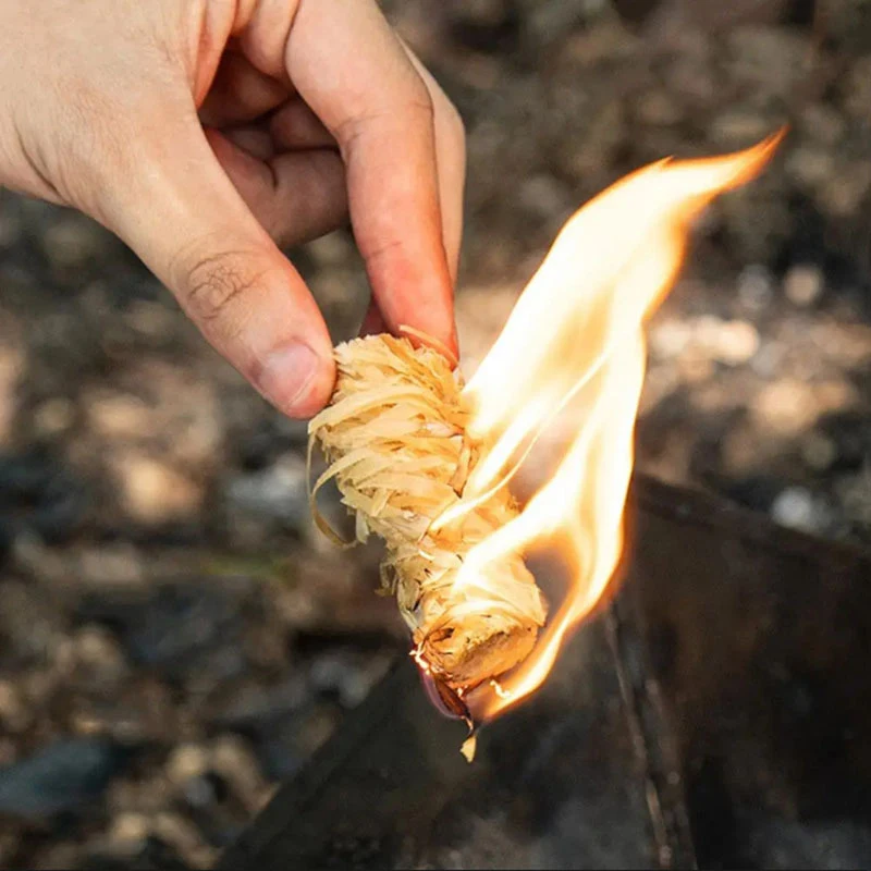 Arrancador de fuego de 8 piezas: arrancadores de fuego de pino natural para chimenea, fogones, parrilla, estufa de leña y pellets, chimenea, hoguera, barbacoa