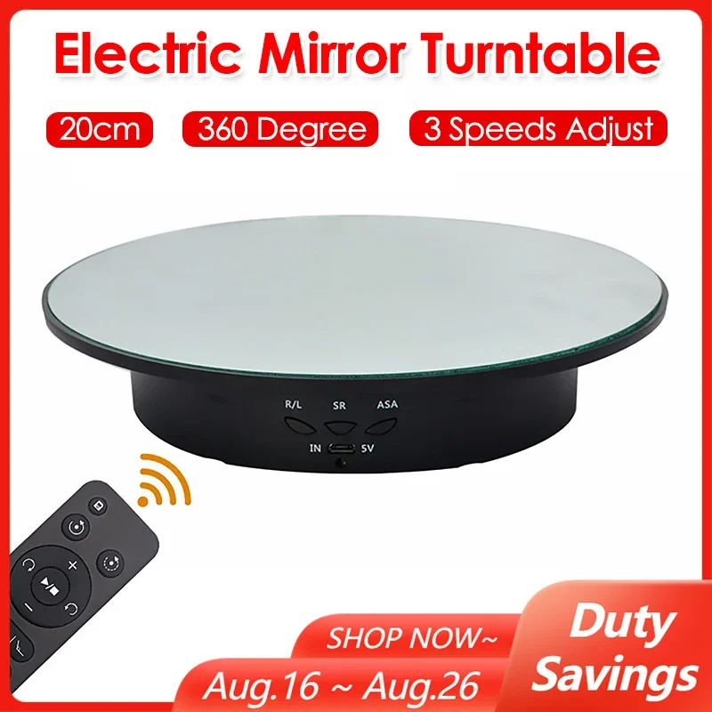 electric-mirror-turntable-video-shooting-table-live-dynamic-rotating-display-stand-plug-in-electric-shooting-props-remotecontrol