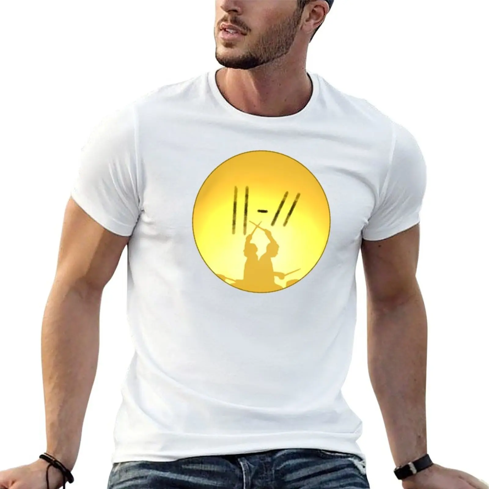 

drum battle logo T-Shirt t shirts with prints anime tshirt man graphic t shirt T-shirt