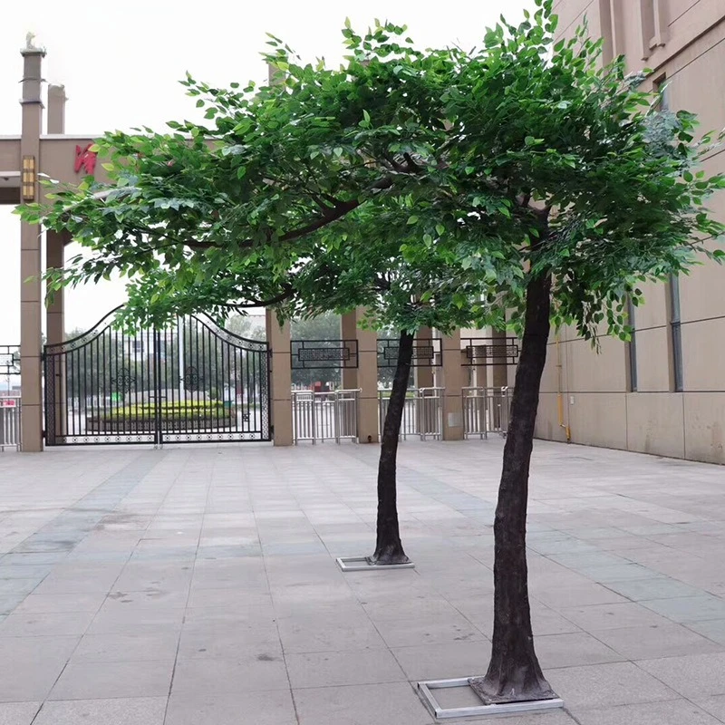 

Simulation Banyan Tree Half-Shaped Fake Tree Shopping Mall Landscaping Decoration Simulation Tree Factory Direct Sales