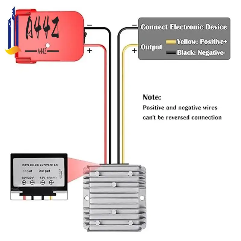 

A44Z-Converter Aadpter Step Down For 18V Li- Battery Power Wheel Inverter Buck Boost Voltage Regulator