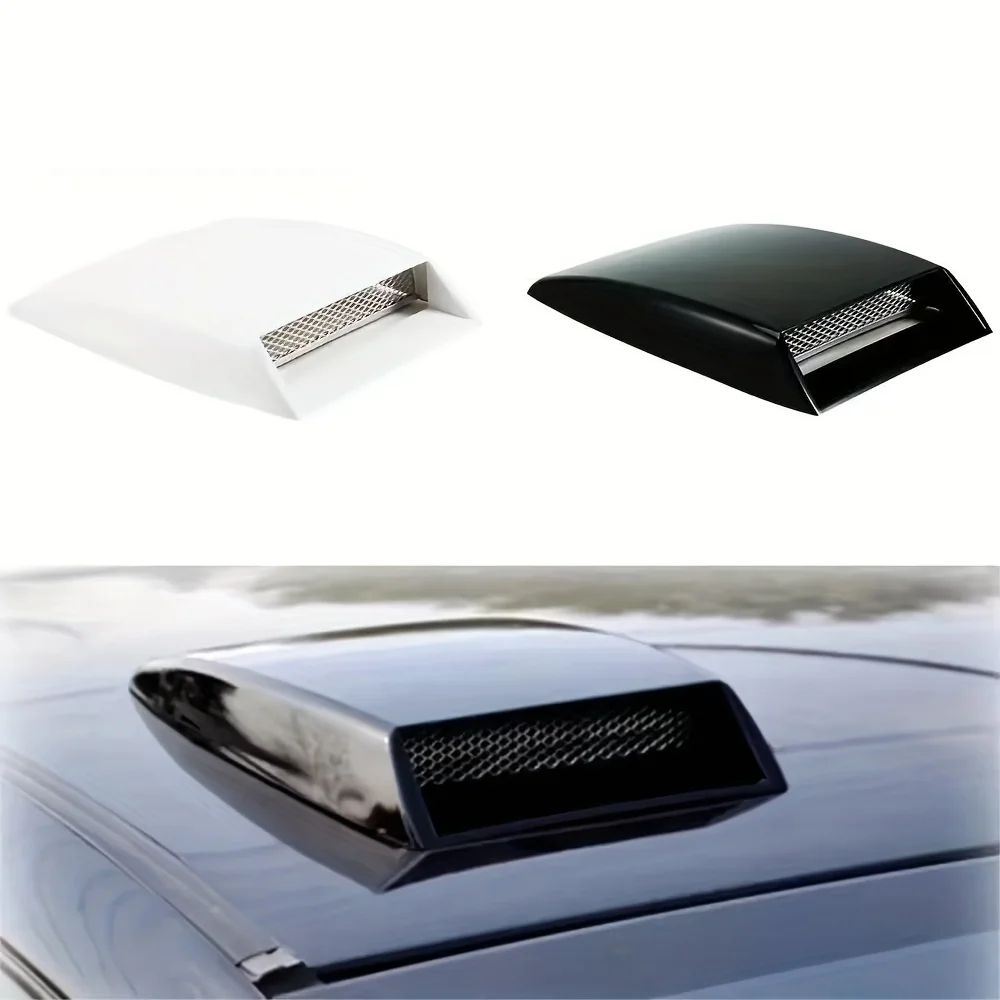 Car Hood Air Intake Simulation Trim Air Intake Hood Vent Sticker Cover Engine Hood Universal ​Automotive Trim Accessor