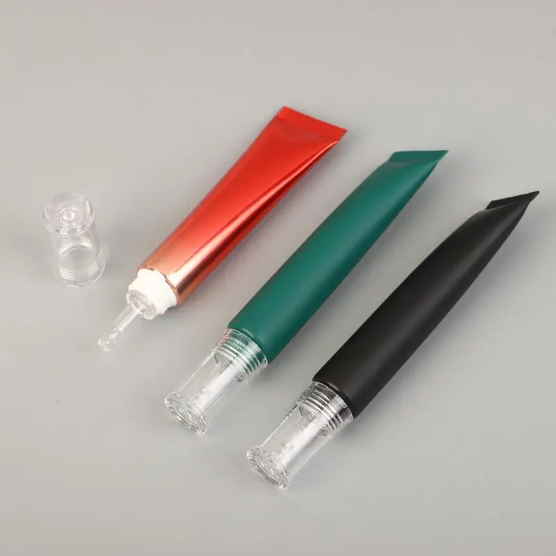 ソフト 20 グラム化粧品チューブ日焼け止めアイクリームローションリキッドファンデーション詰め替えボトルヒアルロン酸スポイト空ボトル