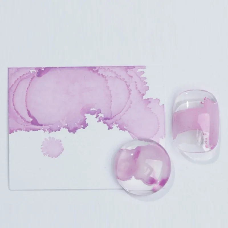 Solución de tinte para uñas 6 ml, 6 colores, verano helado, creativo, diseño de patrones, decoración femenina 5