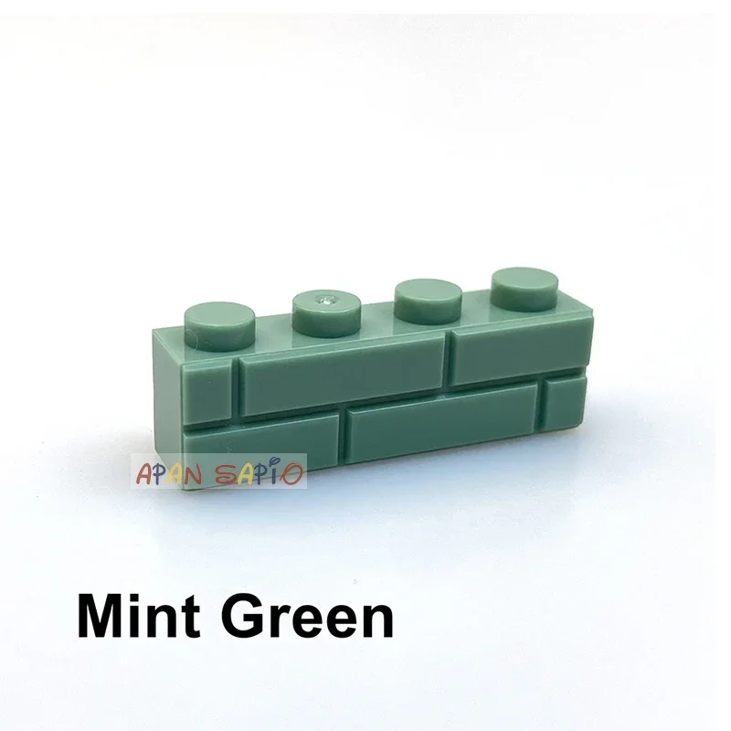 200 stücke DIY Bausteine Dicken wand Zahlen Bricks 1x4 Punkte Pädagogisches Kreative Größe Kompatibel Mit Marken Spielzeug für Kinder