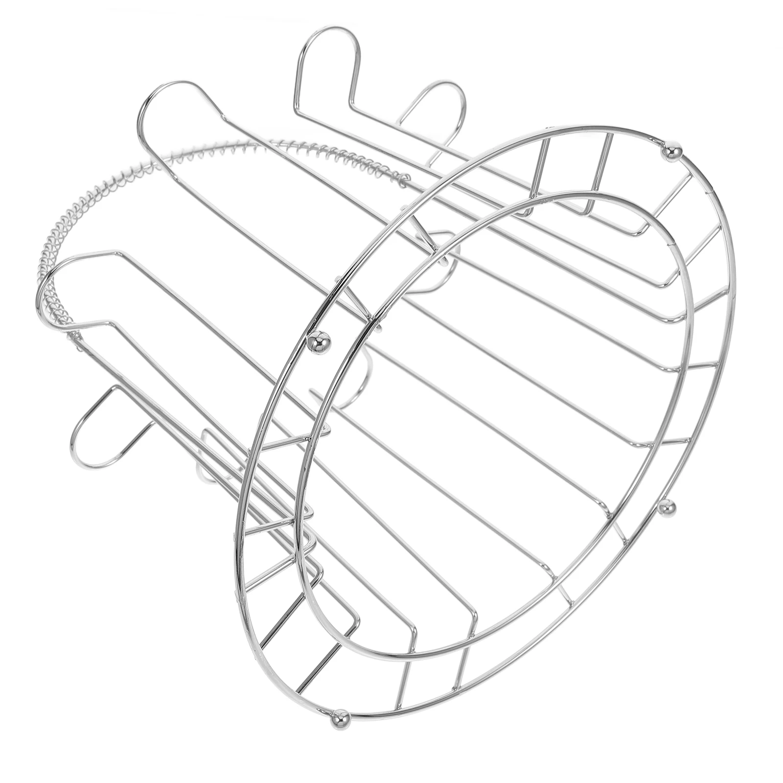 

Modern 8-Glass Capacity Wine Rack Metal Drying Stand for Kitchen Countertop Home Bar Easy Maintenance Mini Wine Glass Holder