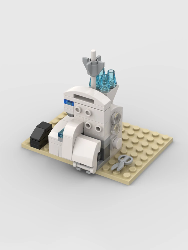 Hot 78 PCS MOC Overlocker / Serger / Sewing Machine Model Technology Building Block Creative Children Toy Christmas Gift