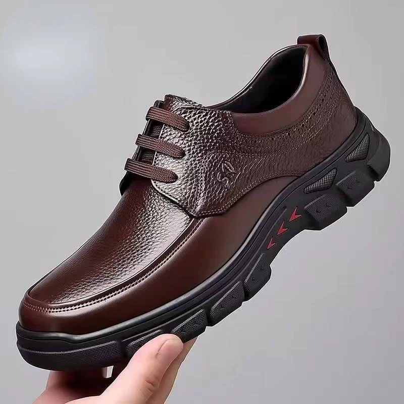 Mocasines informales ligeros para Hombre, zapatos cómodos para caminar al aire libre, suaves, Retro