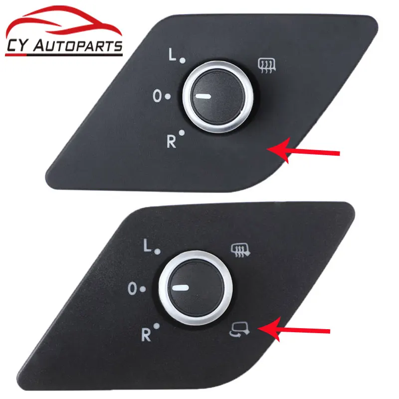 New Electric Adjuster Switch Rear View Mirror Control Knob Button For VW Volkswagen Jetta MK6 2011-2014 16D959565 16D959565A